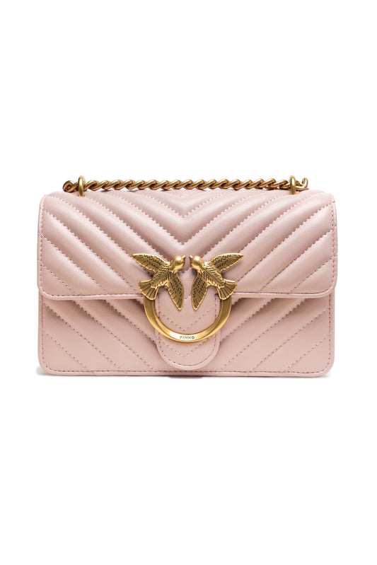 Powder Pink Love One Mini Shoulder Bag