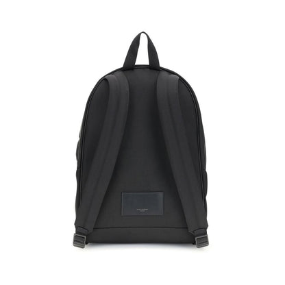 Black Recycled Polyamide Backpack