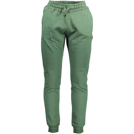Verde Cotton Male Pantalon