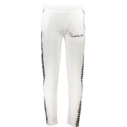 White Cotton Men's Sweatpant
