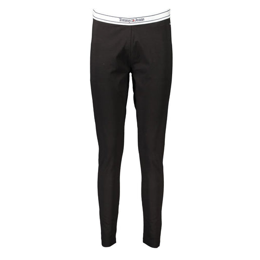 Black Cotton Women's Legging