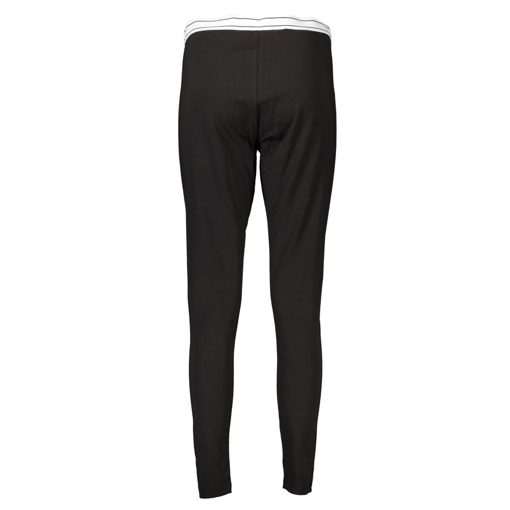 Black Cotton Women's Legging