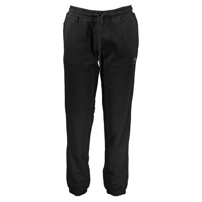 Black Cotton Women's Track Pant