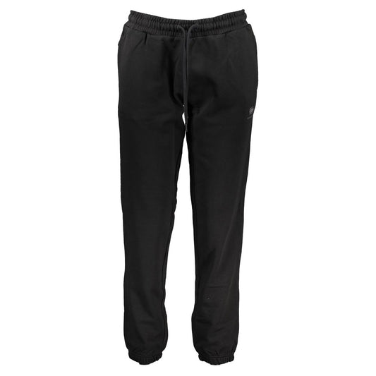 Black Cotton Women's Track Pant
