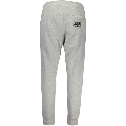 Grigio Polyester Men's Sweatpant