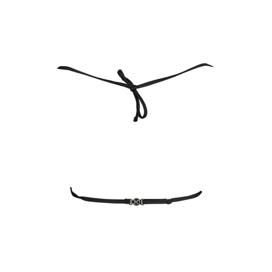 Yellow Polyamide Women Swimsuit