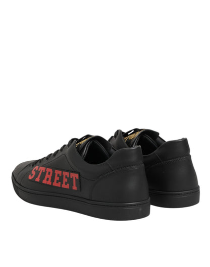 Black Street Life Low Top Men Sneakers Shoes