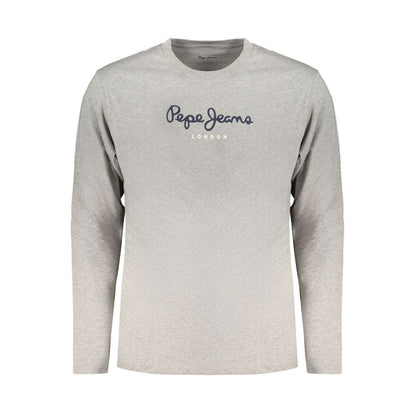 Grigio Cotton Men T-Shirt