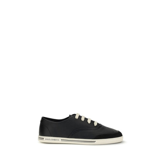 Black Calf Leather Bos Taurus Low Top Sneakers