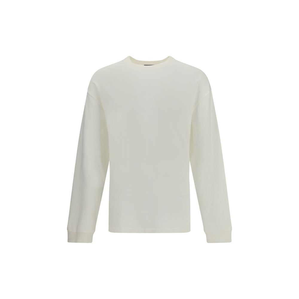 White Cotton Sweatshirt