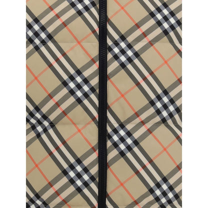 Black Polyester Sleveless Jacket