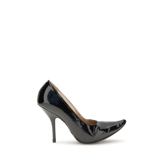 Black Calf Leather Bos Taurus Pumps