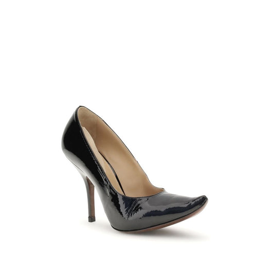 Black Calf Leather Bos Taurus Pumps