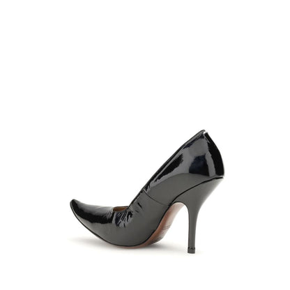 Black Calf Leather Bos Taurus Pumps