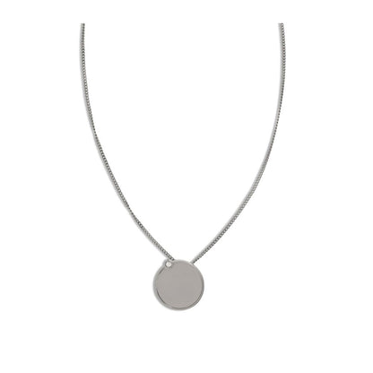 Silver Brass Necklace