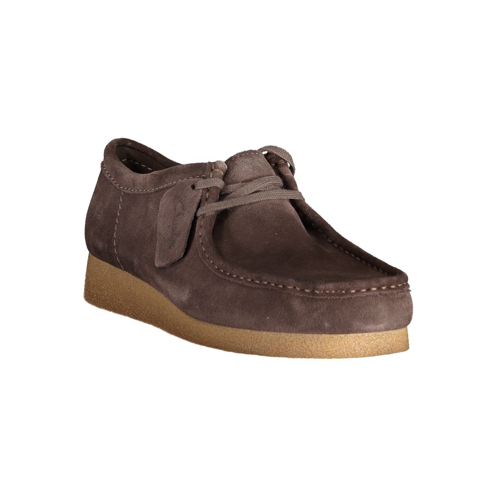 Marrone Leather Men Sneaker