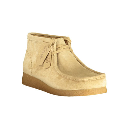 Beige Suede Men Sneaker