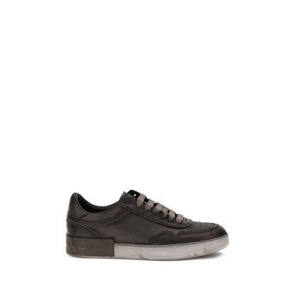 Brown Calf Leather Bos Taurus Low Top Sneakers