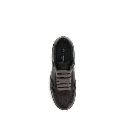Brown Calf Leather Bos Taurus Low Top Sneakers