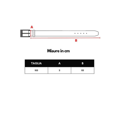 Green Leather Regular Belt