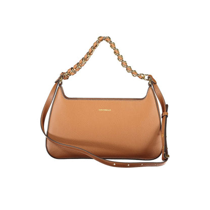 Marrone Leather Women Handbag