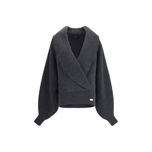 Gray Wool Sweatshirt