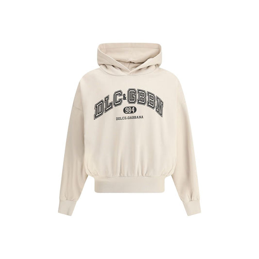 Beige Cotton Sweatshirt