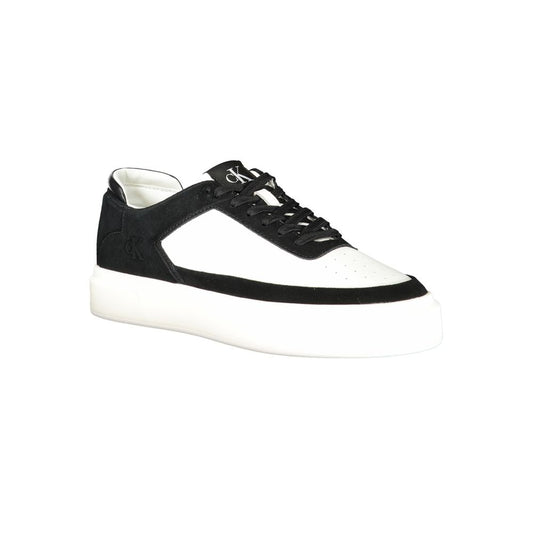Bianco Polyurethane Men Sneaker