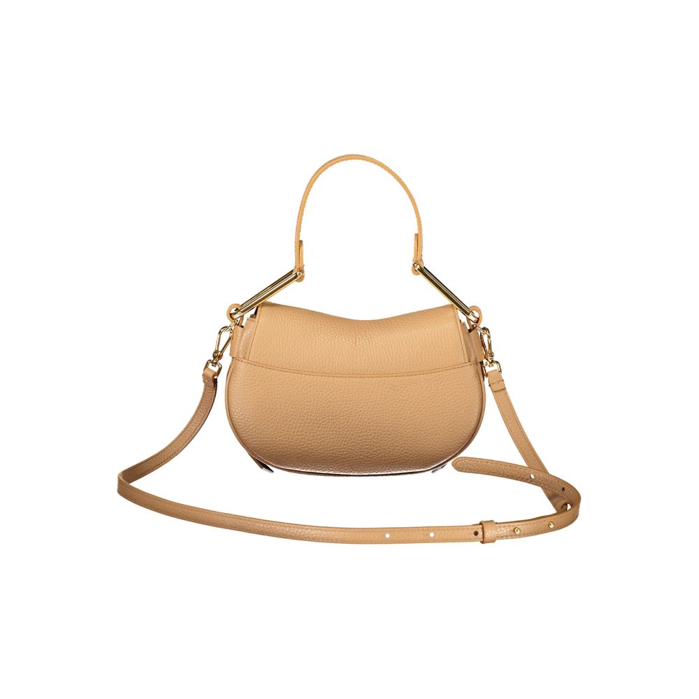 Marrone Leather Woman Bag