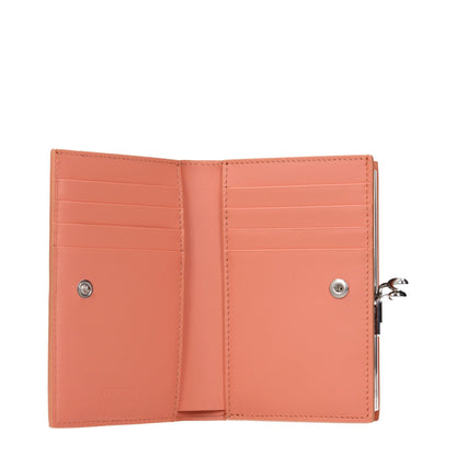 Pink Leather Wallet