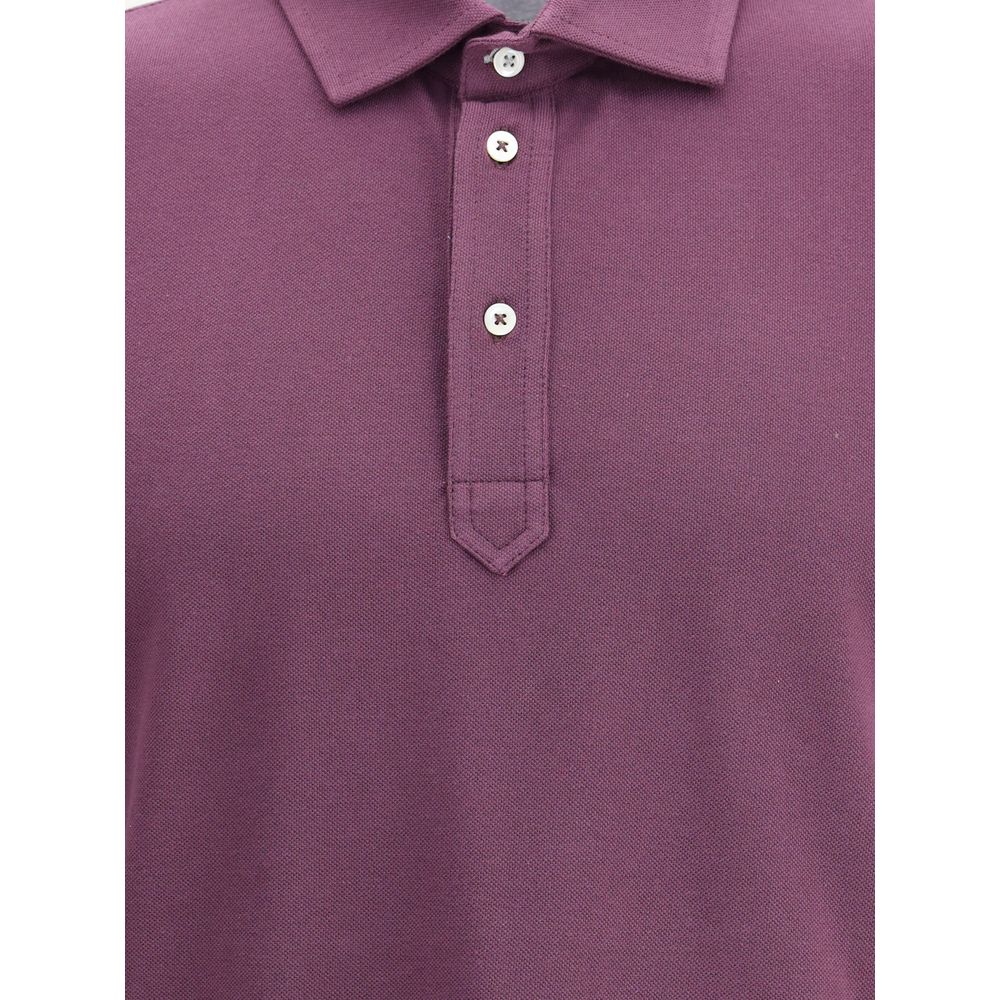 Multicolor Cotton Polo Shirt