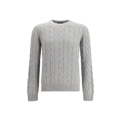 Gray Cashmere Sweatshirt