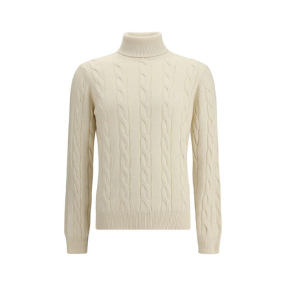 White Cashmere Turtleneck