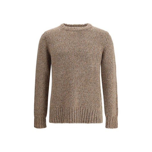 Brown Merino Wool Sweatshirt