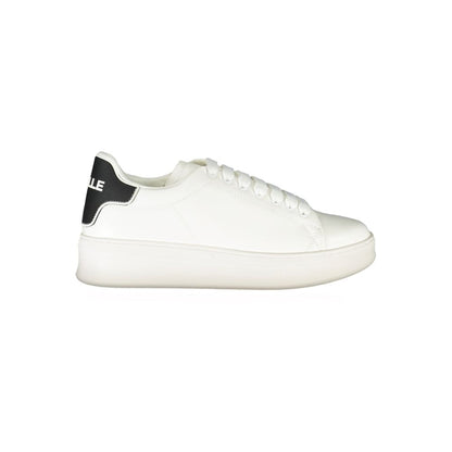 Bianco Poliuretano Men Sneaker