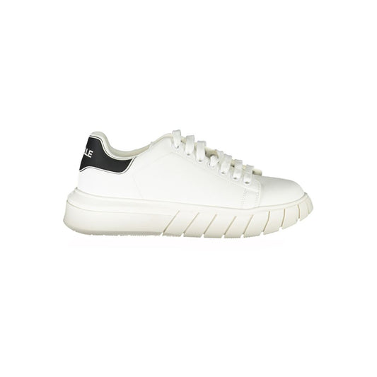 Bianco Polyurethane Men Sneaker