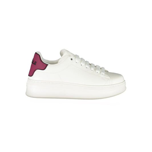 Rosso Poliuretano Women Sneaker