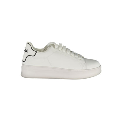 Bianco Poliuretano Men Sneaker