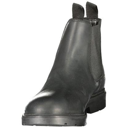 Nero Pelle Men Stivaletto