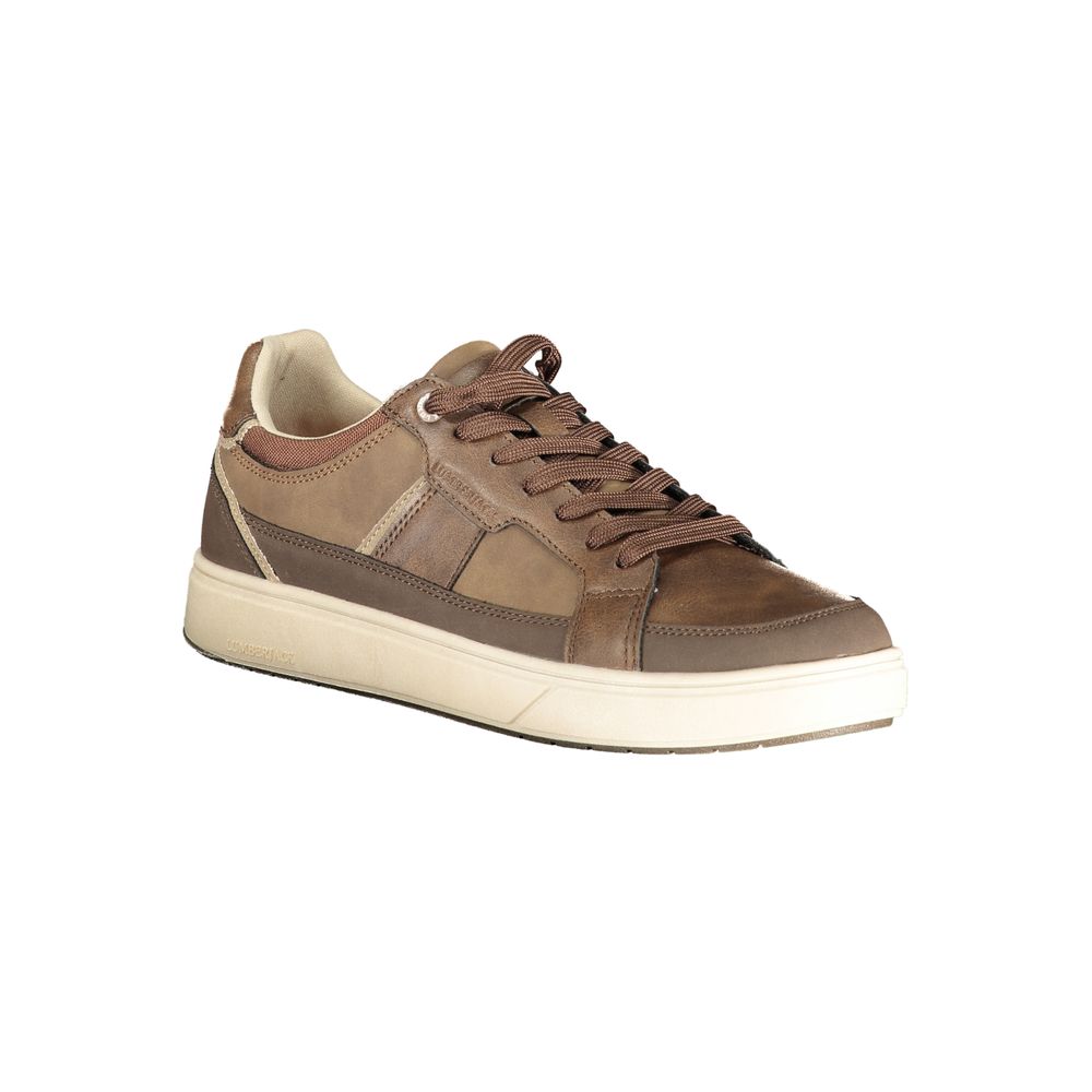 Marrone Poliuretano Men Sneaker