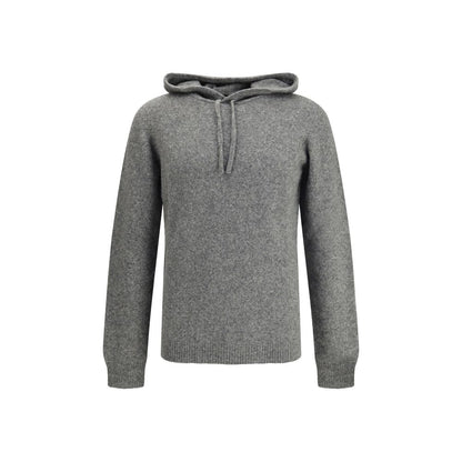 Gray Cashmere Hoodie