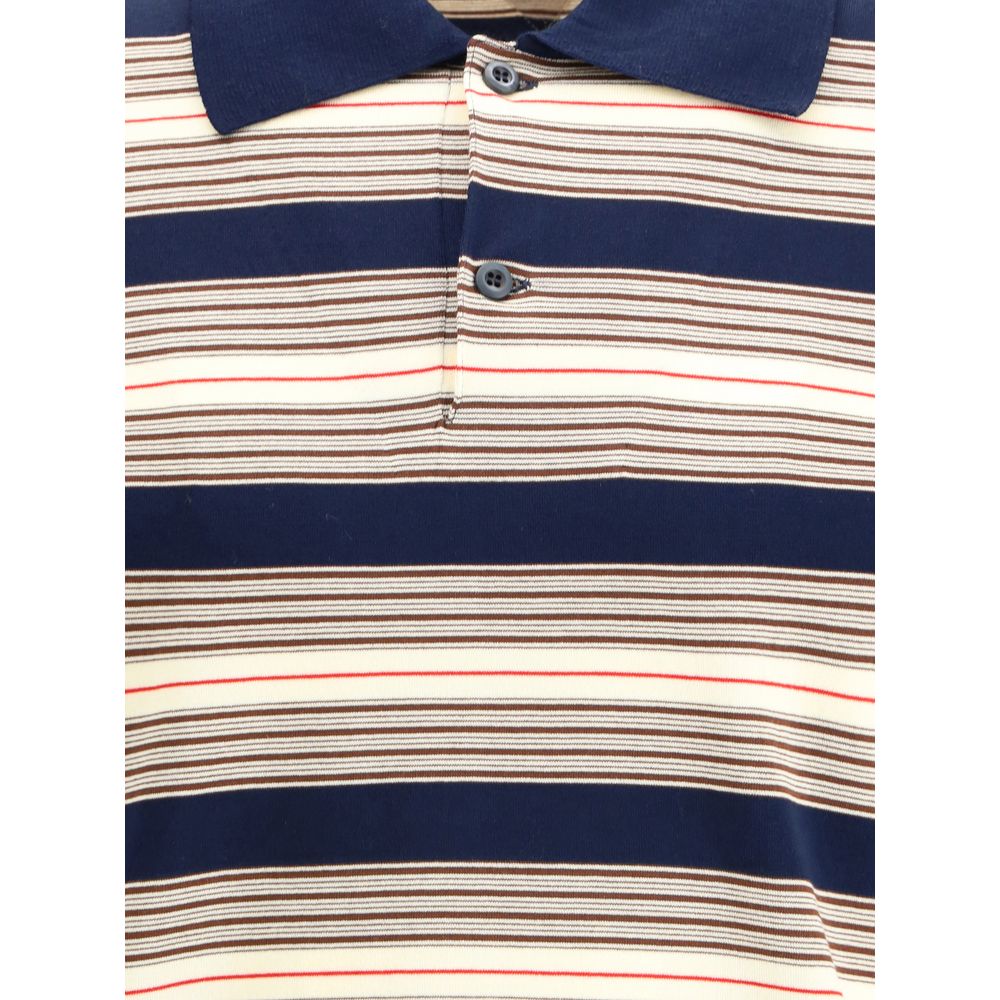 Multicolor Cotton Polo Shirt
