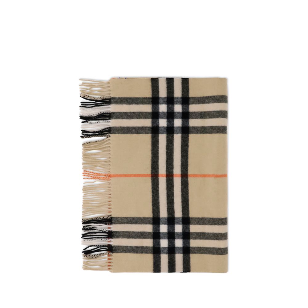 Beige Cashmere Scarf