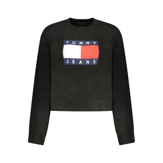 Black Acrylic Women's Sweater