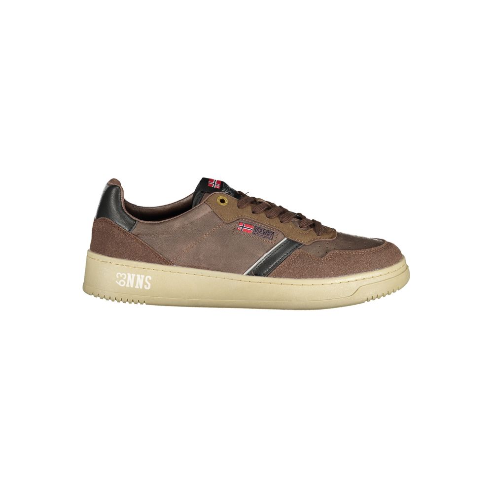 Marrone Poliuretano Men Sneaker