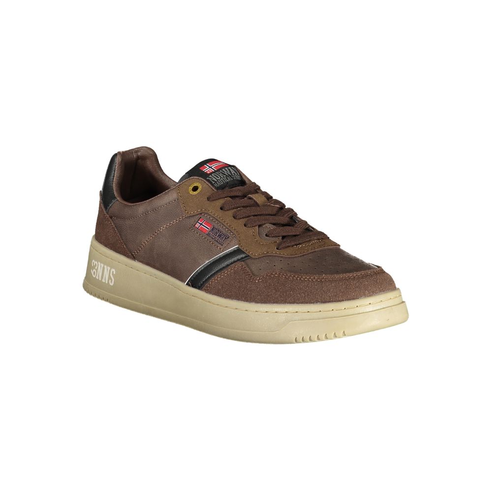 Marrone Poliuretano Men Sneaker