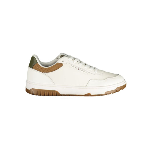 Bianco Poliuretano Men Sneaker