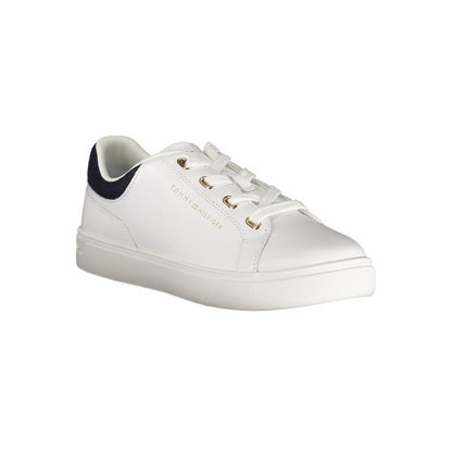 Bianco Polyurethane Women Sneaker
