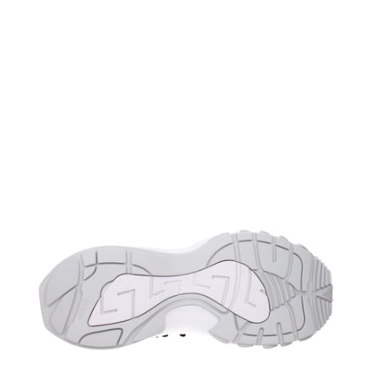 Red Fabric Athletic Sneakers