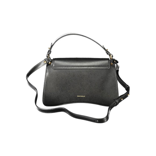 Black Leather Women Handbag